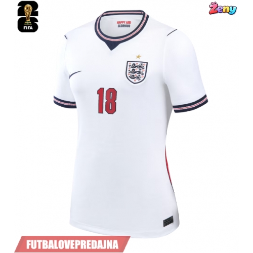 Lacne Ženy Futbalové dres Anglicko Anthony Gordon #18 MS 2026 Krátky Rukáv - Domáci